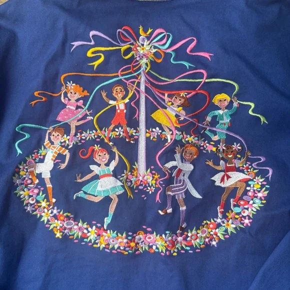 Bob Mackie Wearable Art Maypole Shirt - Picture 4 of 4